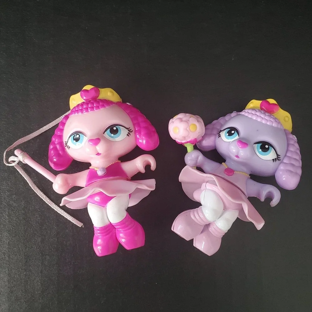 Tara Pretty Petz Tu-tu Twirlz Twinz Puppy Twins 30710 Twirling Skirt Motion Toys